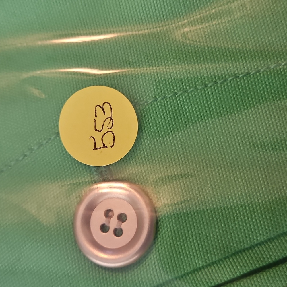 Talbots Lime Green Spring Single Button Collarles… - image 7